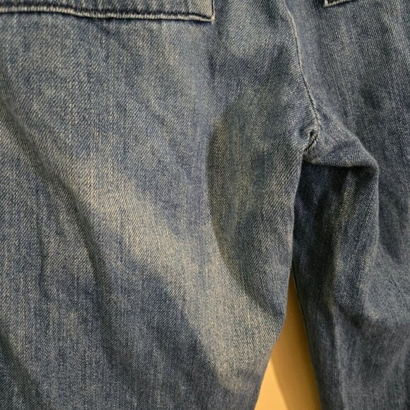 Everlane The Easy Jean Organic Cotton Elastic Waist Pockets Pull On Jeans Size 0 - Picture 10 of 10